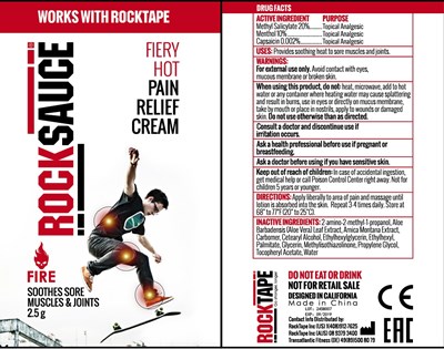 rocksauce fire 2.5g.jpg label - rocksauce fire 2.5g